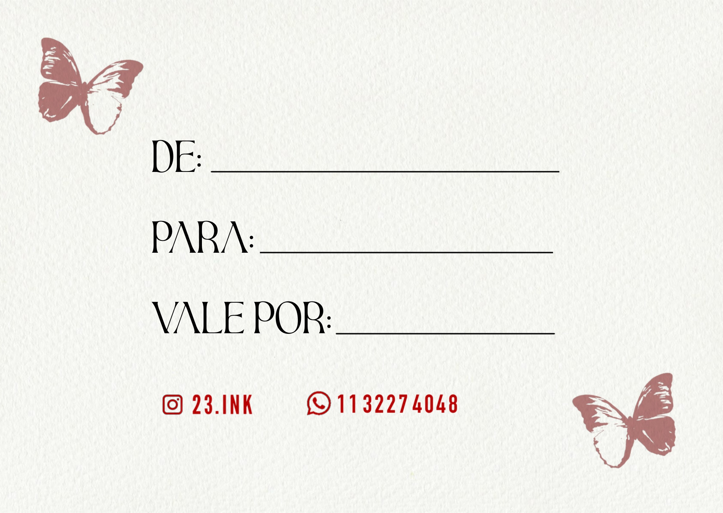 Diseño mariposas